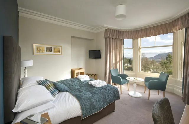 غرفة سوبيريور بسرير مزدوج بإطلالة على البحر، Portpatrick Hotel 1/2