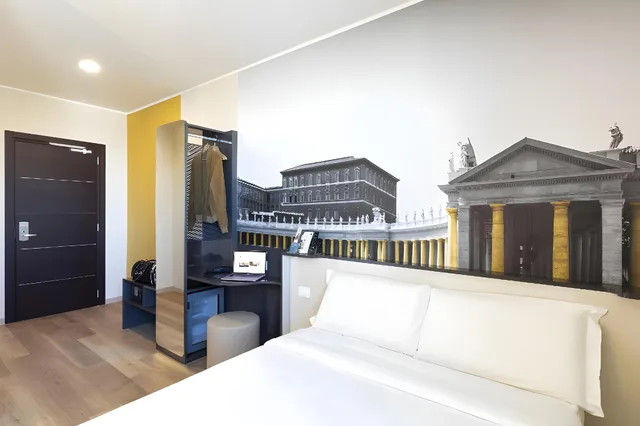 غرفة قياسية، B&B Hotel Roma Fiumicino Aeroporto Fiera 1 2/3