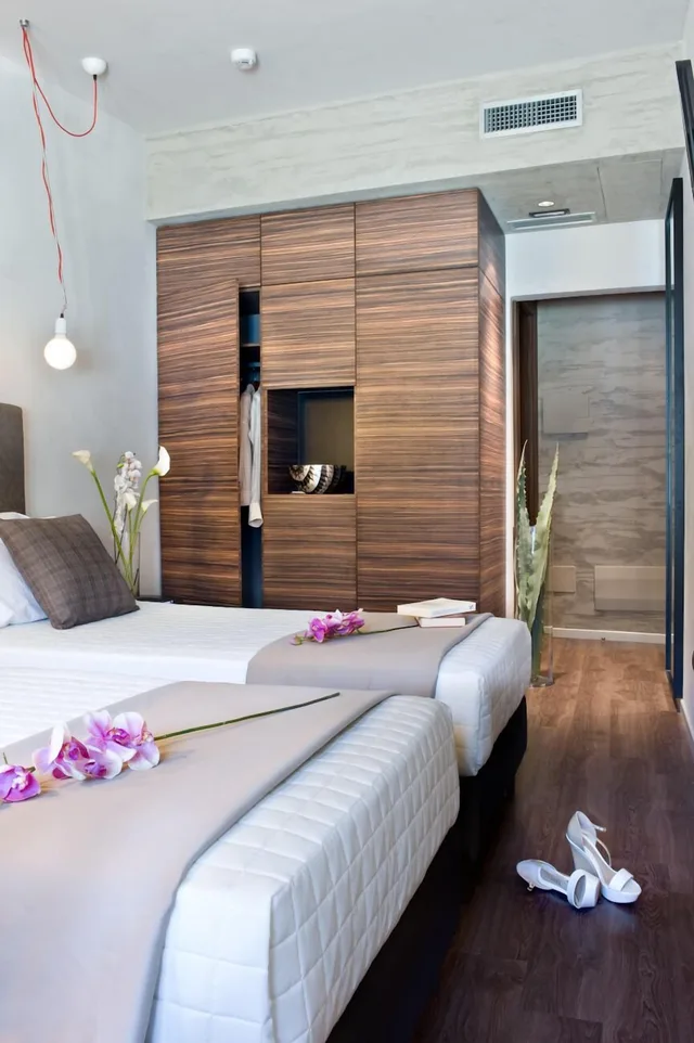 غرفة سوبيريور بسريرين منفصلين، Hotel Unicorno 5/6