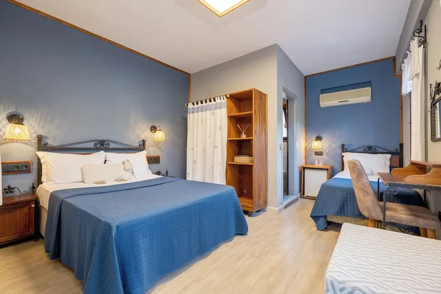 Standard, 1 Double and 1 Single Bed, Patio, Aral Tatil Ciftligi 3/6