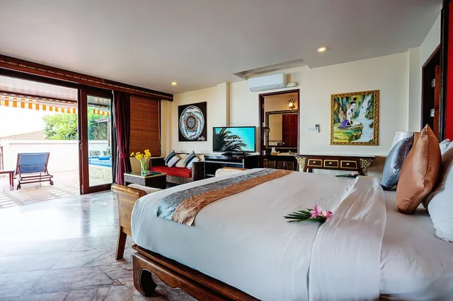 1 Bedroom, Pool, Suite, King and Queen Bed, Sandalwood Luxury Villas Koh Samui 1/10