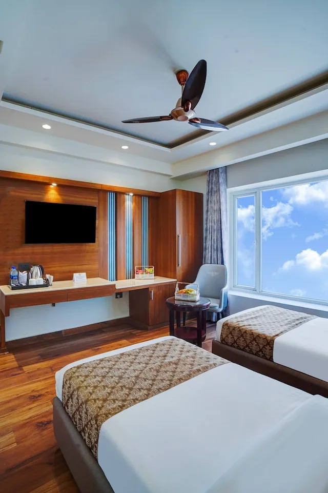 غرفة تنفيذية بسرير كينج، The Pearl Hotel 9/10