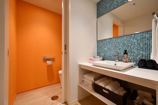 غرفة عائلية رباعية بسريرين منفصلين، Hotel Art Stay Naha 3/6