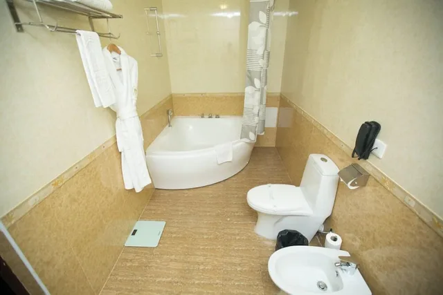 غرفة اقتصادية بسريرين منفصلين بغرفة نوم واحدة، King Hotel Astana 5/5
