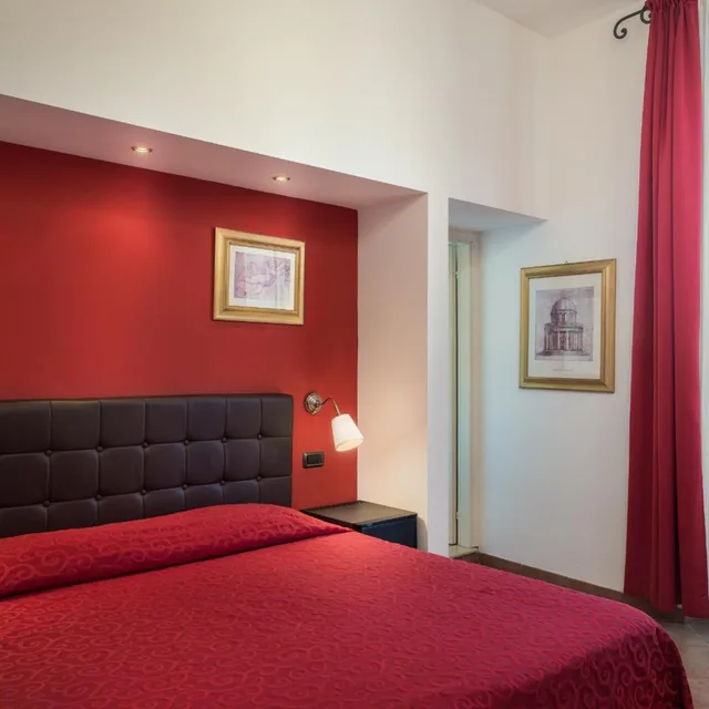 غرفة بسرير مزدوج أو سريرين منفصلين، Kursaal And Ausonia Hotel 3/10