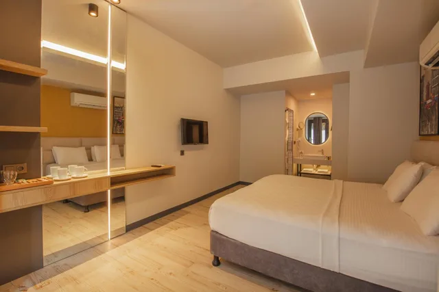 غرفة عائلية بإطلالة على الحديقة، Morina Deluxe Hotel 4/9