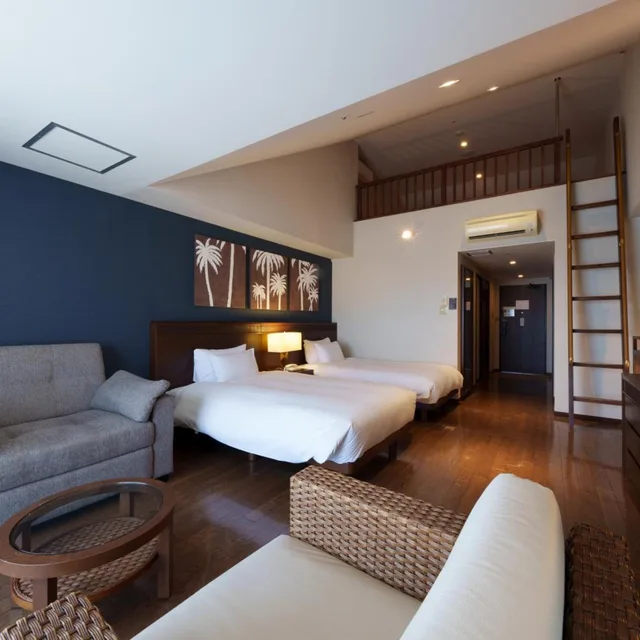 Loft, Family, Ocean Wing, Main Building، Grandvrio Resort Ishigakijima Oceans Wing Hotel 5/8