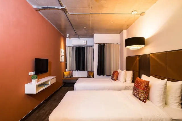 Room, Twin Beds, Aim House Bangkok 1/1
