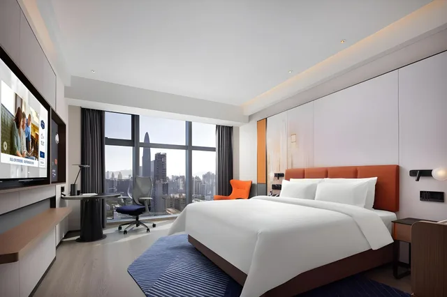 غرفة ديلوكس بسرير كوين، Hampton by Hilton Shenzhen Futian Huaqiangbei 1/1