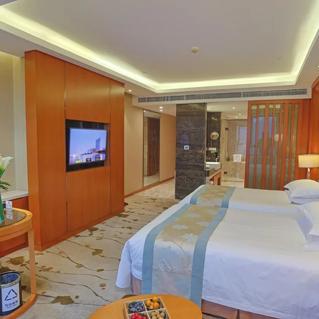 غرفة بزنس بسرير فردي بإطلالة على النهر، Yiwu Shangcheng Hotel 4/10