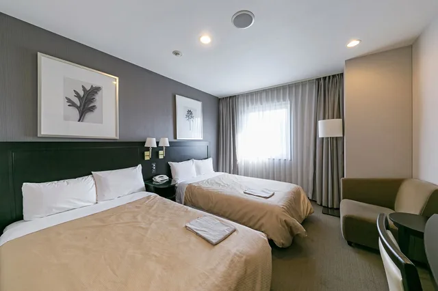 غرفة قياسية بسريرين منفصلين، Sotetsu Fresa Inn Nagano-Ueda (ex. Hotel Sunroute Ueda) 2/4