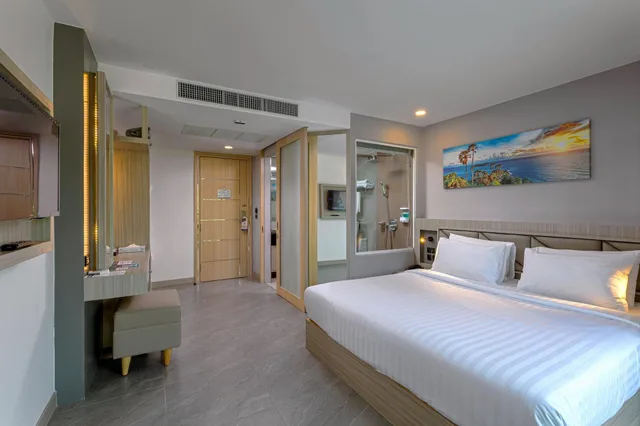 غرفة بسرير كينج، Clarian Hotel Beach Patong 6/9