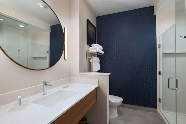 غرفة بسرير كينج بإطلالة على المدينة لذوي الإعاقة، Fairfield Inn & Suites Fort Worth Alliance Airport 3/5