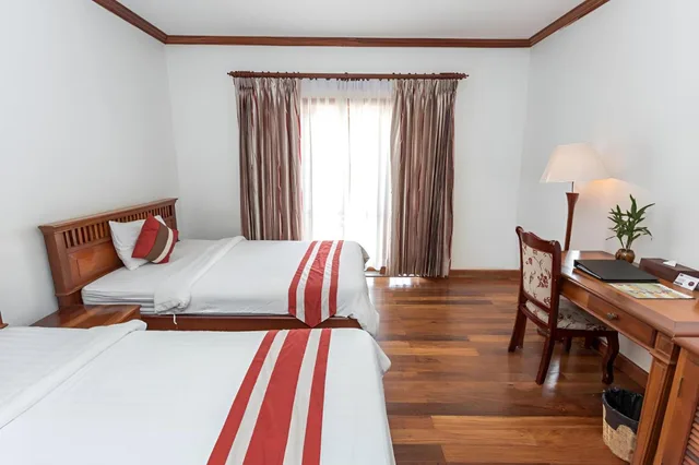 غرفة ديلوكس بسريرين منفصلين بشرفة، Cheathata Cta Hotel Siem Reap 8/10