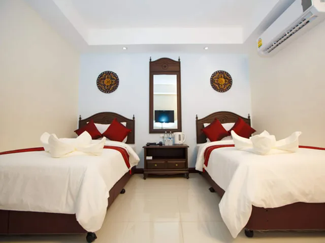 Standard, Twin Beds, No Window، Chang Siam Inn 3/5