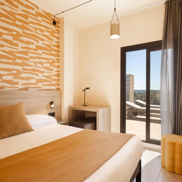غرفة سوبيريور بسرير مزدوج أو سريرين منفصلين بإطلالة على البحر، Hotel Playa Mallorca 4/10