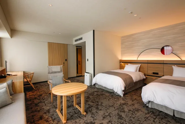 غرفة بريميير بسريرين منفصلين لذوي الإعاقة، Takayama Green Hotel - Keio Group Hotels 1/1