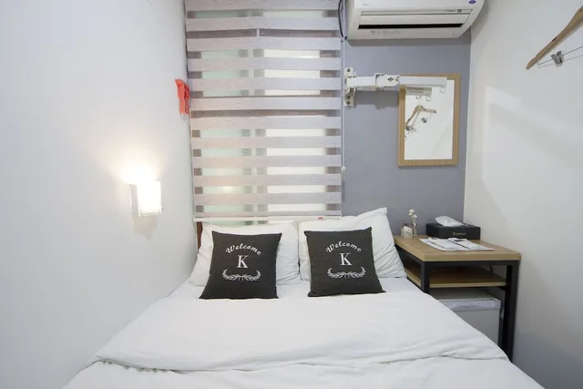 غرفة ديلوكس مفردة بسرير مزدوج، K-Guesthouse Dongdaemun 1 2/3