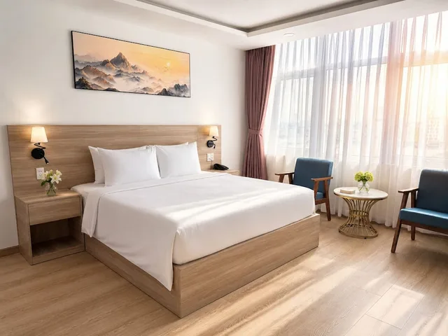 Premium, Deluxe, Double Bed, City View, G8 Center Hotel Saigon 3/9