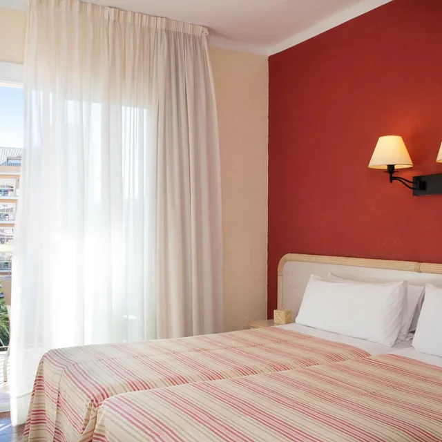 غرفة بسريرين منفصلين، Luna Park Hotel Yoga and Spa 4/7