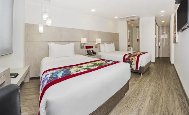 غرفة بسريرين منفصلين، Hotel Black Tower Premium 2/5