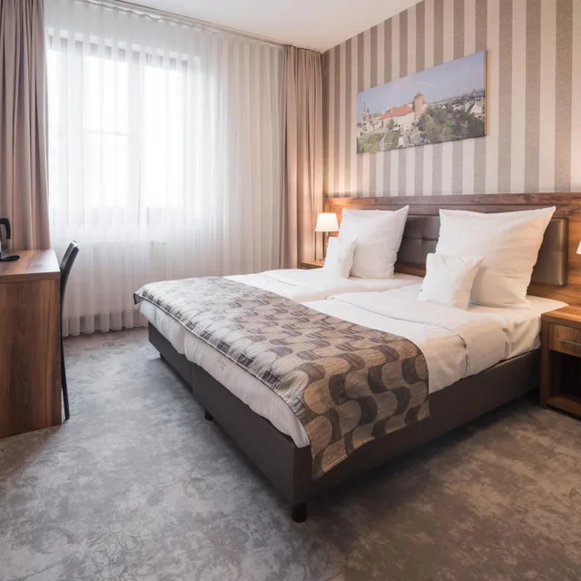 غرفة بريميوم بسريرين منفصلين، Hotel Miodowa 1/6
