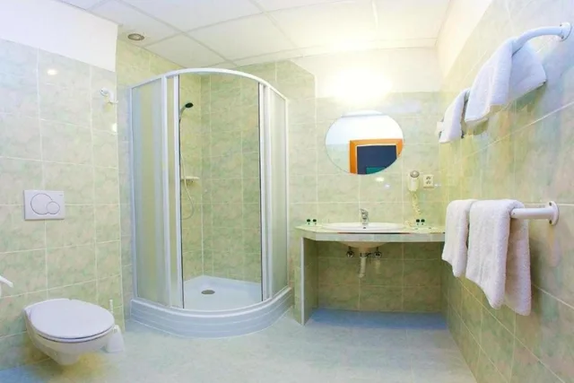 غرفة تنفيذية تنفيذية مع دخول الصالة، Hotel Merkur 4/4