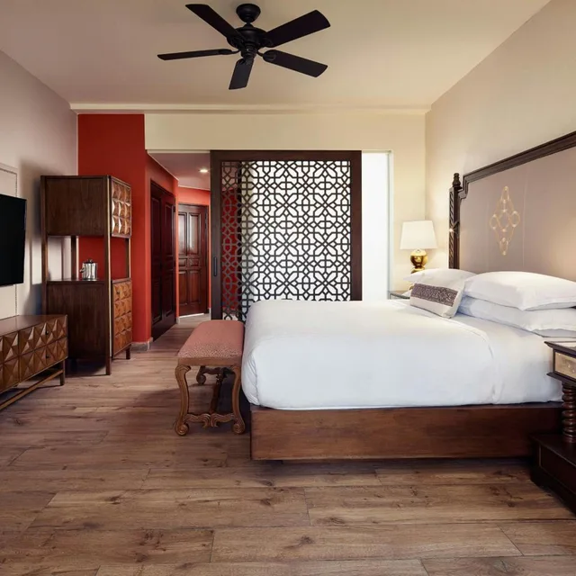 Room, King Bed, Garden View, Adult Only, Balcony, Hacienda Del Mar Los Cabos Resort Villas And Golf 1/3