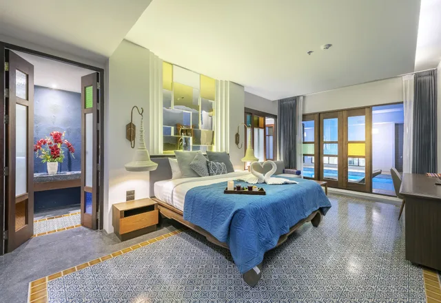 Room, King Bed, Hot Tub, Pool Access، Monkham Village Hat Yai 1/4