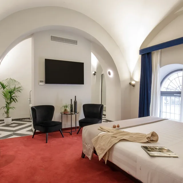 غرفة ديلوكس بسرير كينج، Hotel Monte Cenci 3/10