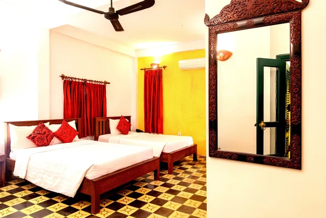 1 Bedroom, Superior, Twin Beds, Queen Bed, Garden View, Garden Area، Villa Wat Damnak 3/3