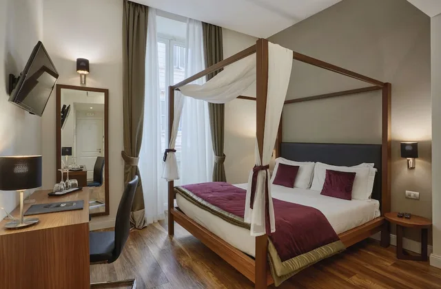 غرفة كلاسيكية بسرير مزدوج، L'Obelisque Maison De Luxe 2/7