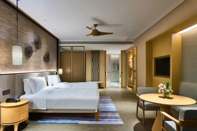 غرفة ديلوكس بسرير مزدوج، Crowne Plaza Sanya Haitang Bay Resort 4/7