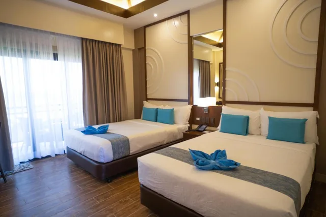 غرفة ديلوكس بإطلالة على الحديقة، Parklane Bohol Resort and Spa 3/10