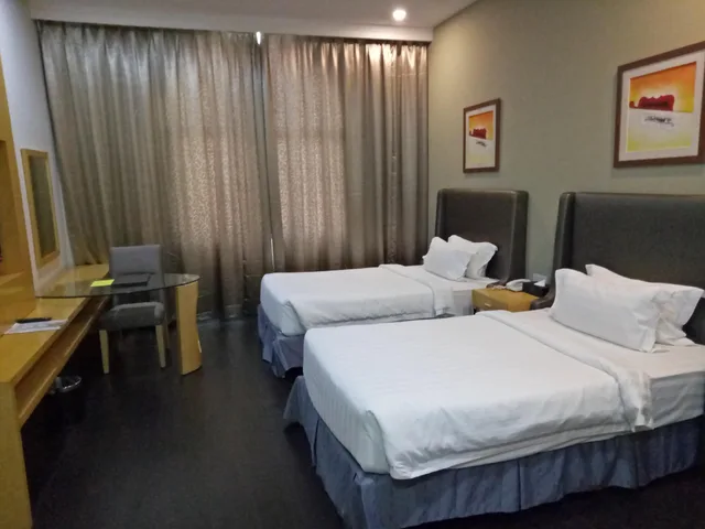 غرفة ديلوكس بسريرين منفصلين، Seri Simanggang Hotel 1/2
