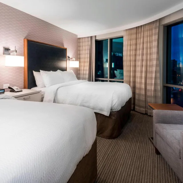 استوديو بسرير كوين، Residence Inn Jersey City 1/3