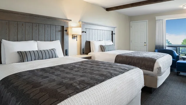 غرفة بسريرين كوين، Gold Beach Inn 1/1