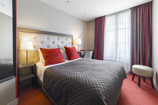 Room, Single, Single Bed, Hotel Eiffel Kennedy 2/19