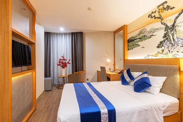 غرفة فاخرة بسرير مزدوج، Halo Hanoi Hotel (ex Dai Duong Hotel 3) 1/2