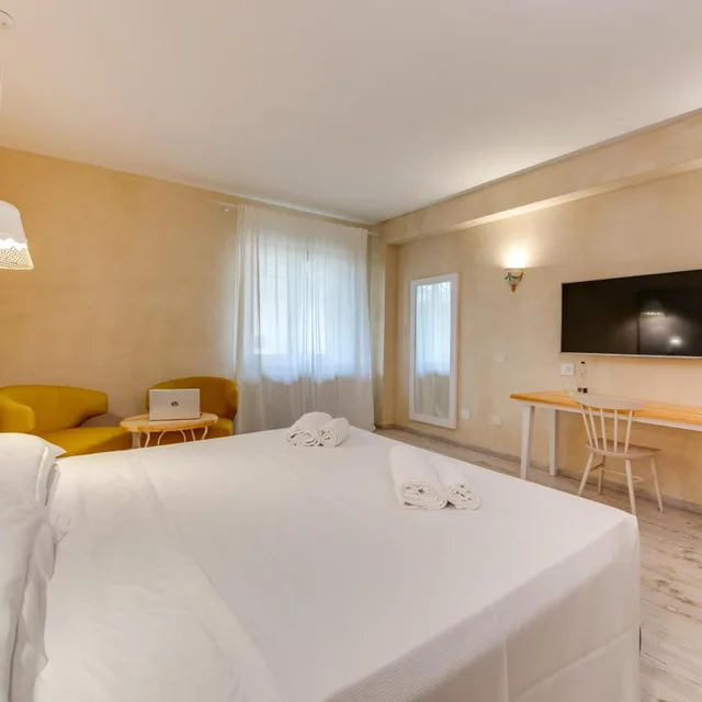 غرفة قياسية بسرير مزدوج أو سريرين منفصلين، The Tonnara of Bonagia Resort 1/9