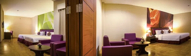 جناح بسريرين منفصلين بغرفتي نوم، Kuta Central Park Hotel 8/10