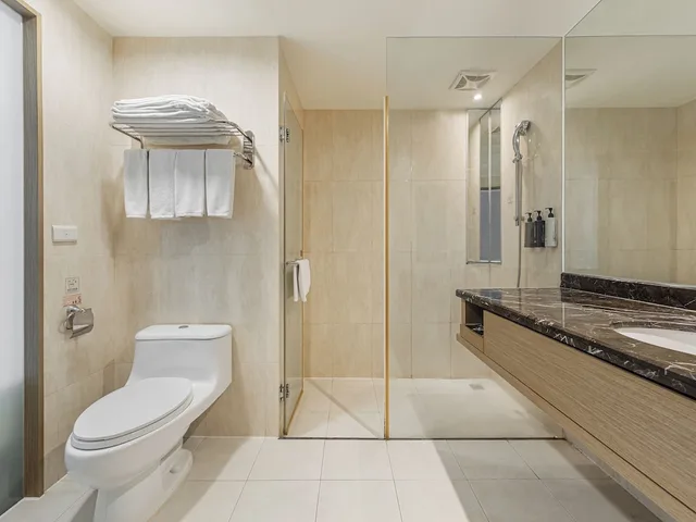 غرفة ديلوكس رباعية بسريرين كوين، Guide Hotel Taipei Chongqing 7/7