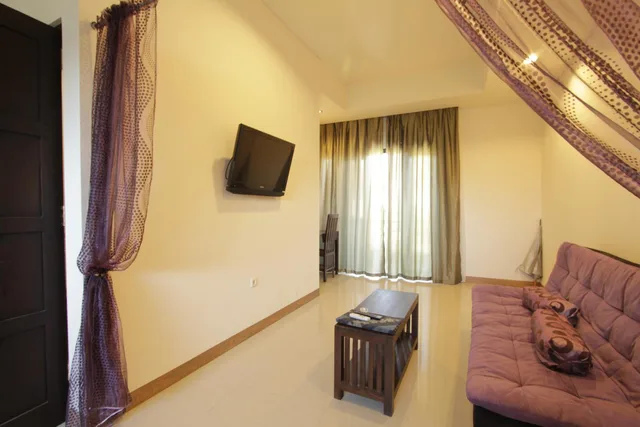 غرفة ديلوكس بسرير مزدوج أو سريرين منفصلين، Hotel Alit S Beach 6/10
