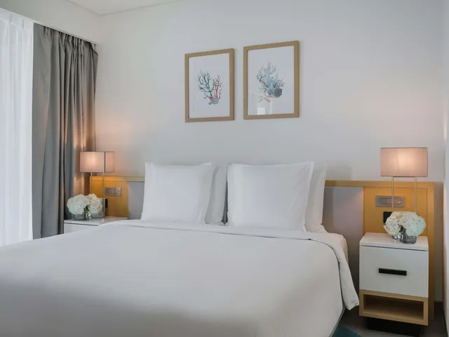 جناح بإطلالة على البحر، Movenpick Resort Al Marjan Island 1/7