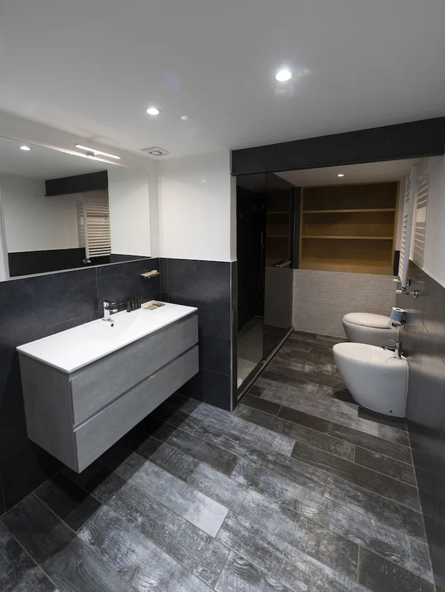 غرفة رباعية بسرير مزدوج وسريرين منفصلين، Arch Rome Suites 8/8