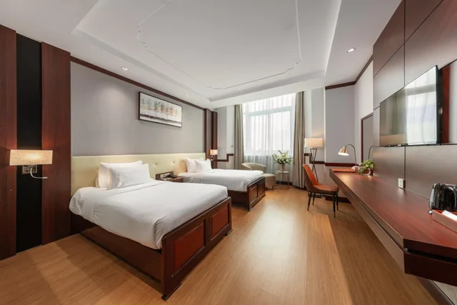 Oriental, Twin Beds، Van Phat Riverside Hotel 3/3