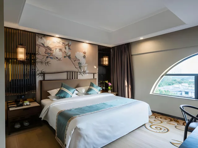 غرفة ديلوكس بسرير كوين بإطلالة على النهر، Guangdong Victory Hotel 1/1