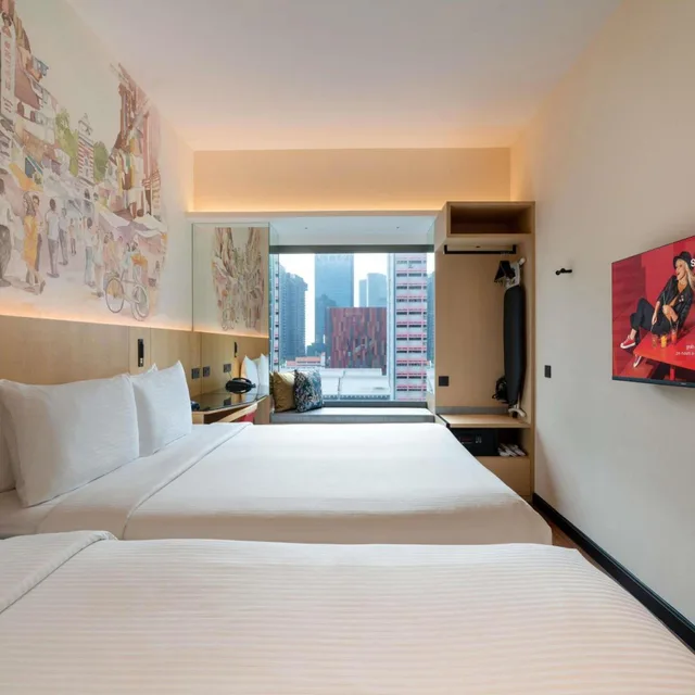 غرفة سوبيريور عائلية بسرير كينج وسرير فردي، Ibis Singapore on Bencoolen 7/20