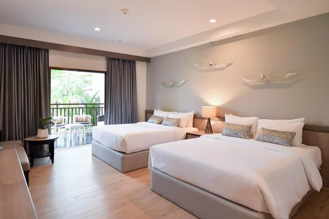 غرفة سوبيريور عائلية بسرير مزدوج بإطلالة على الحديقة، Krabi La Playa Resort 2/3