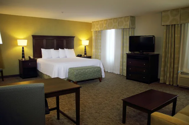 استوديو بسرير كينج بحوض جاكوزي، Hampton Inn Suites Manteca 5/10